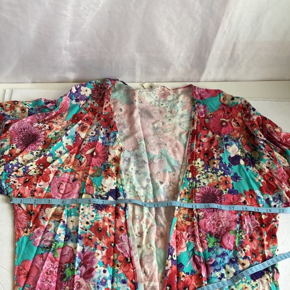 Umgee Women Floral Kimono Size Small - Picture 6 of 9